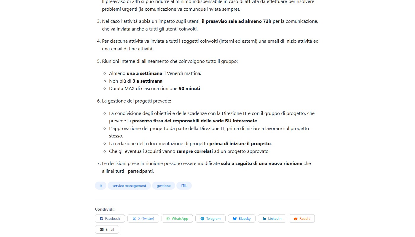 Il nuovo sito, parte 4: le ultime finiture