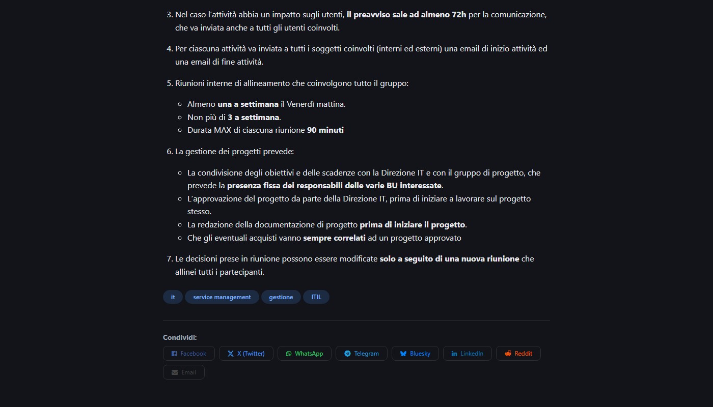 Il nuovo sito, parte 4: le ultime finiture